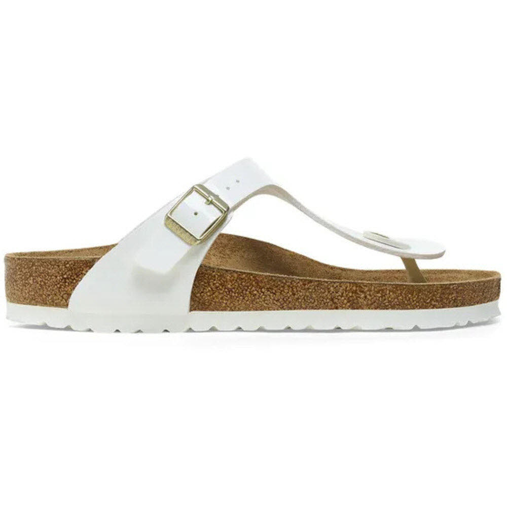 Birkenstock Gizeh BF Patent White Bild 2