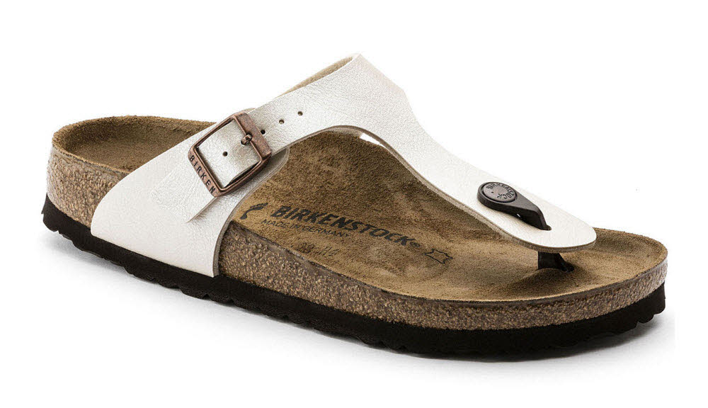 Birkenstock Gizeh BF Graceful Pearl White