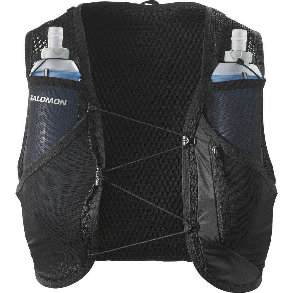 Salomon ACTIVE SKIN 8 SET BLACK/METAL