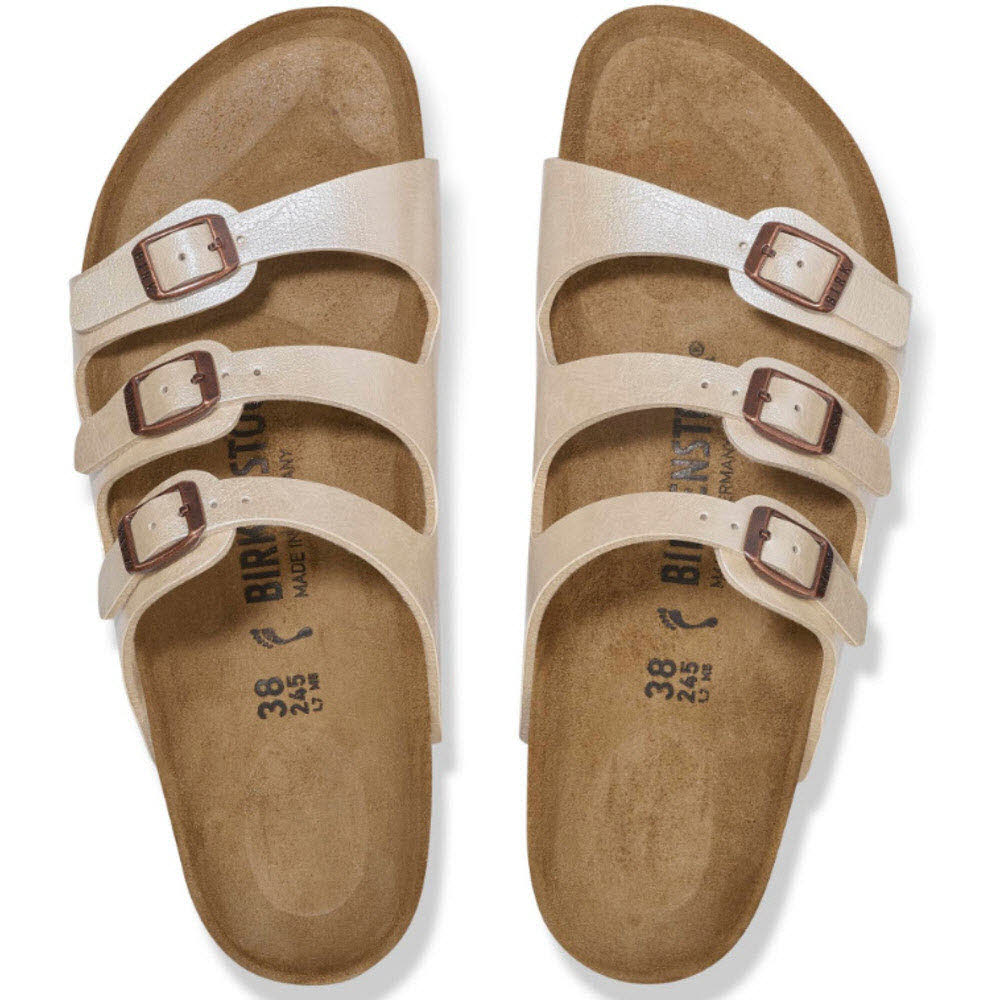 Birkenstock Florida BF Graceful Pearl White Bild 3